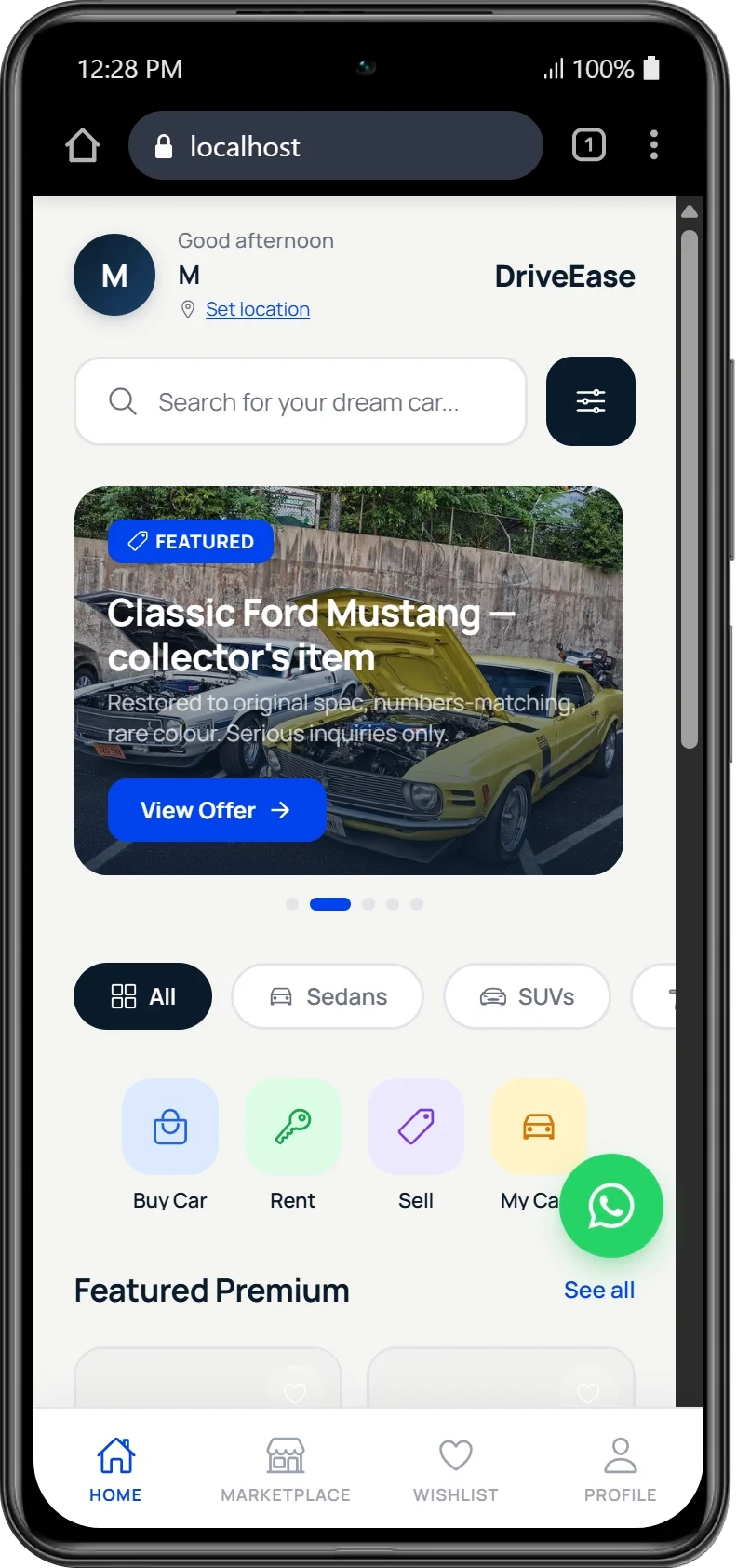 DriveEase PWA